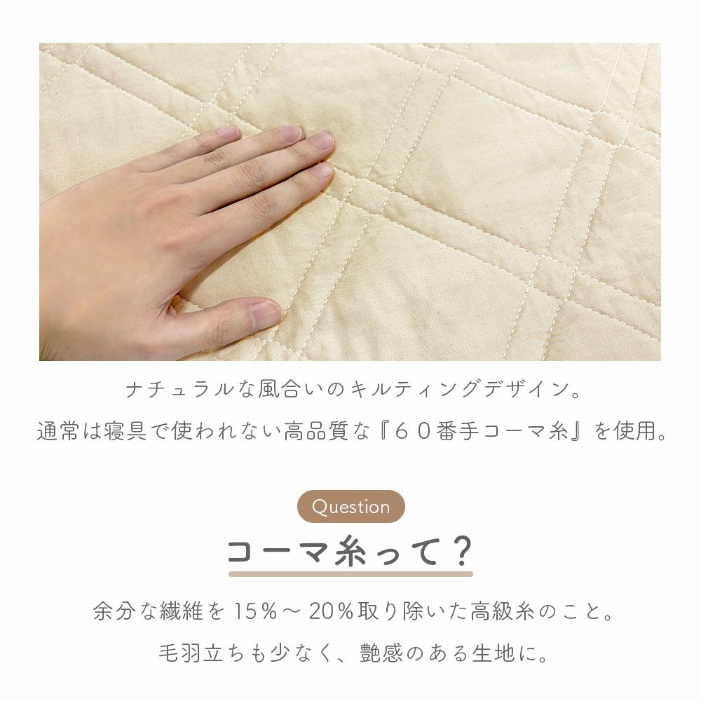 HarvestRoom ハーベストルーム ダブルガーゼ ベビーベッド用敷きパッド 70x120cm