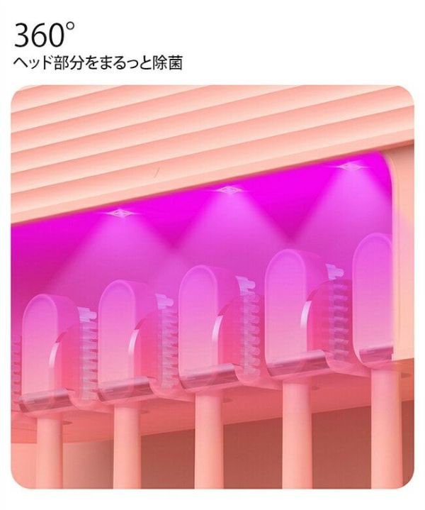 歯ブラシ 除菌器 アリビオ 紫外線 UV 除菌 殺菌 抗菌 UVC 除菌ケース 除菌ホルダー 充電式 オーラルケア 歯周病 歯磨き 歯ブラシケース 歯ブラシホルダー 壁掛け コンパクト ホルダー 送料無料