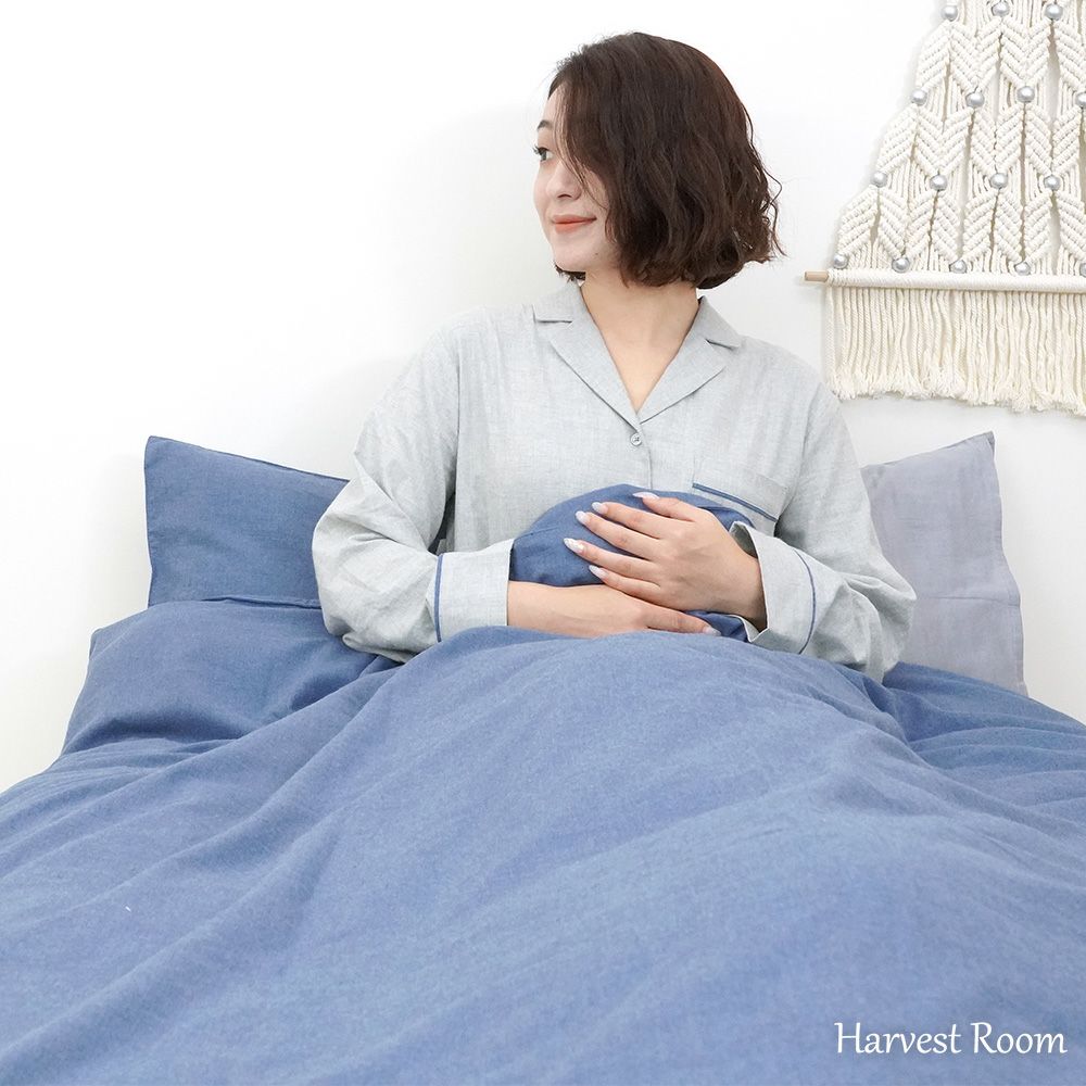 コットンビエラ起毛フランネルHarvestRoom寝具4点セット